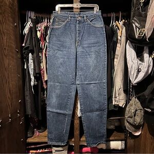 Vintage High Rise Blue Jeans